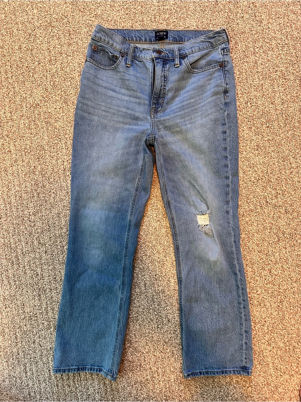 J. Crew Factory Women’s Cropped Flare Jeans